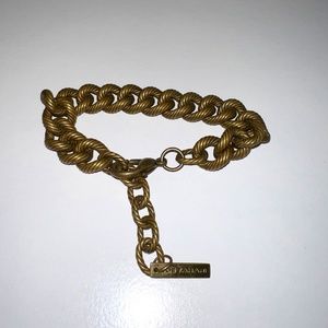 Elie Tahari - Brass Cable Chain Link Bracelet - L/XL David Yurman - 80% OFF SALE